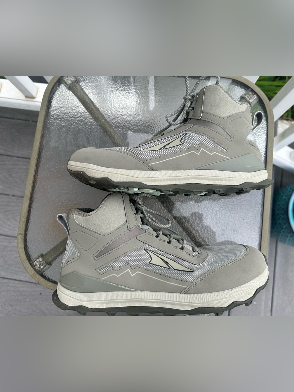 Altra Lone Peak Hiker Gray Boots